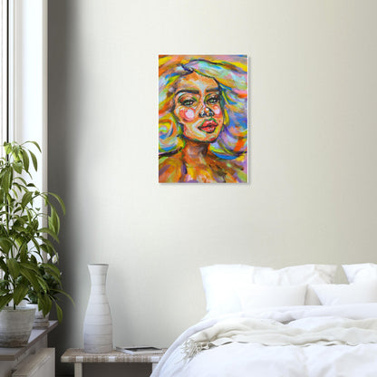 'Sapphire' Art Print- Home Décor