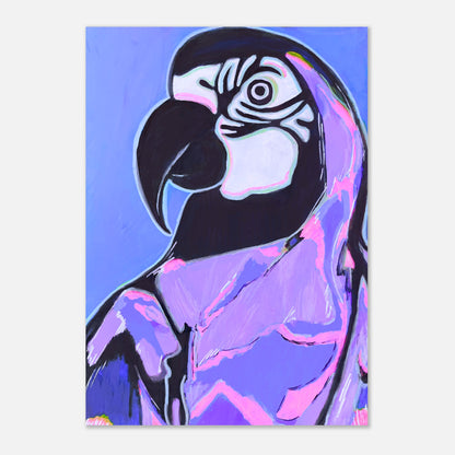 'Purple Lorikeet' Art Print- Home Décor