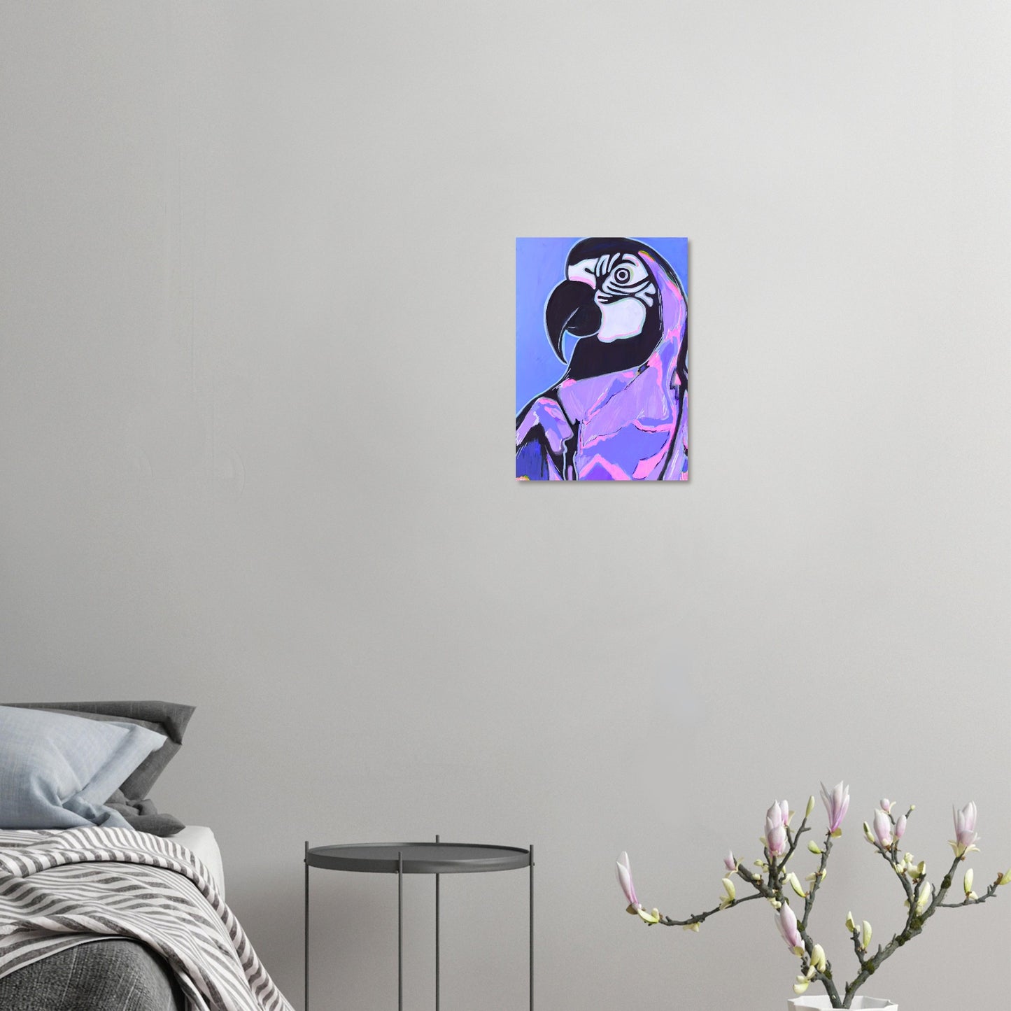 'Purple Lorikeet' Art Print- Home Décor