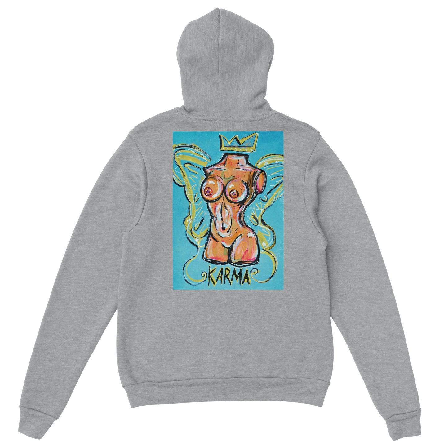 Turquoise 'Karma' Classic Hoodie