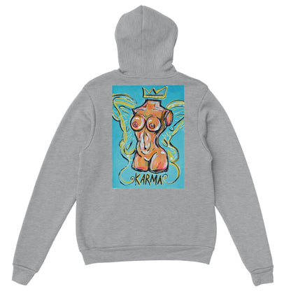 Turquoise 'Karma' Classic Hoodie