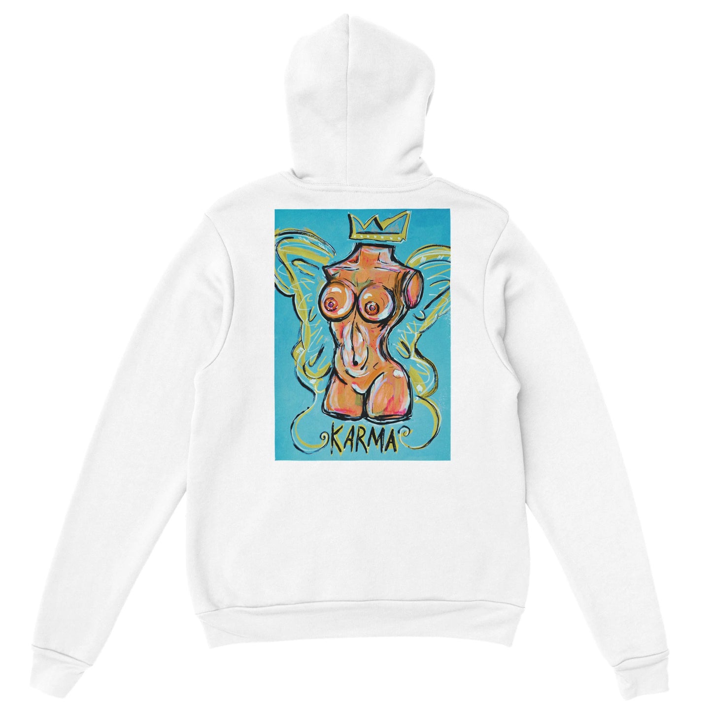 Turquoise 'Karma' Classic Hoodie