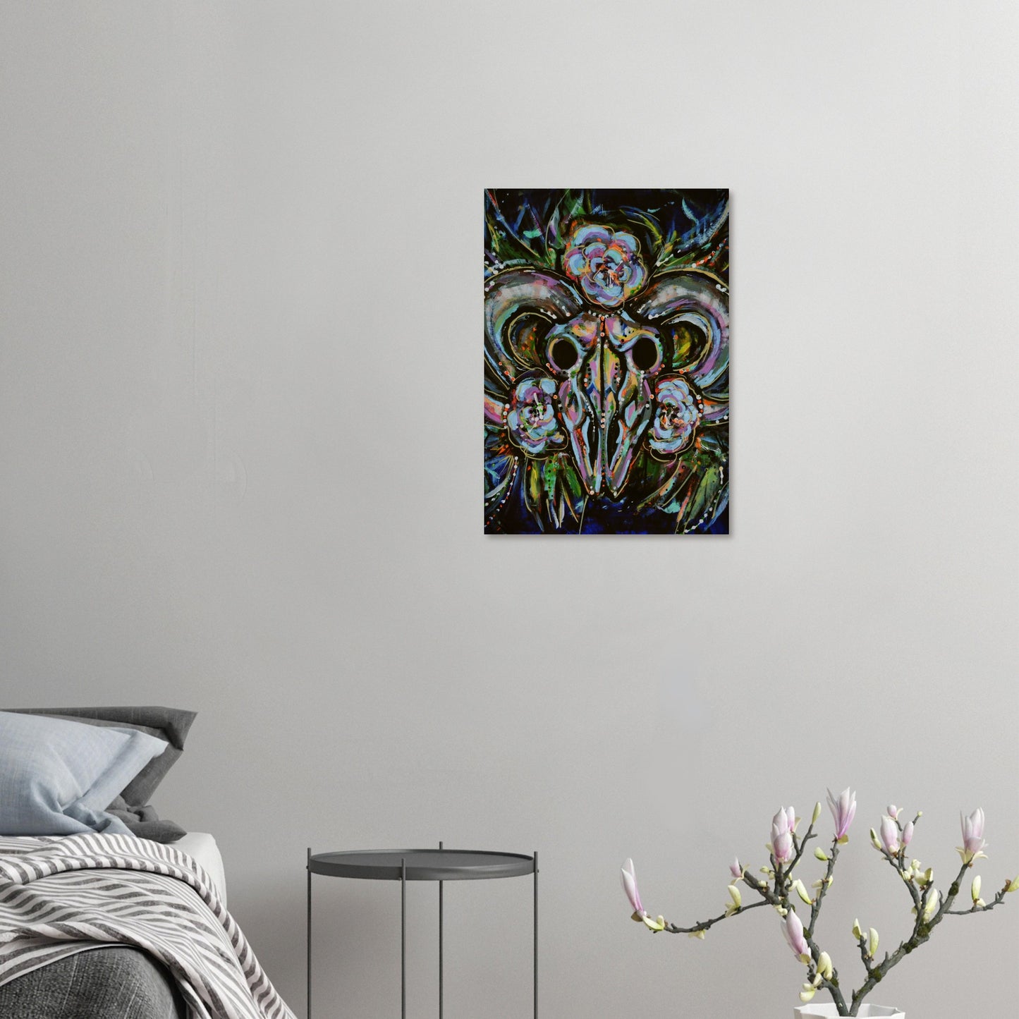 'Bones At Dusk' Art Print- Home Décor