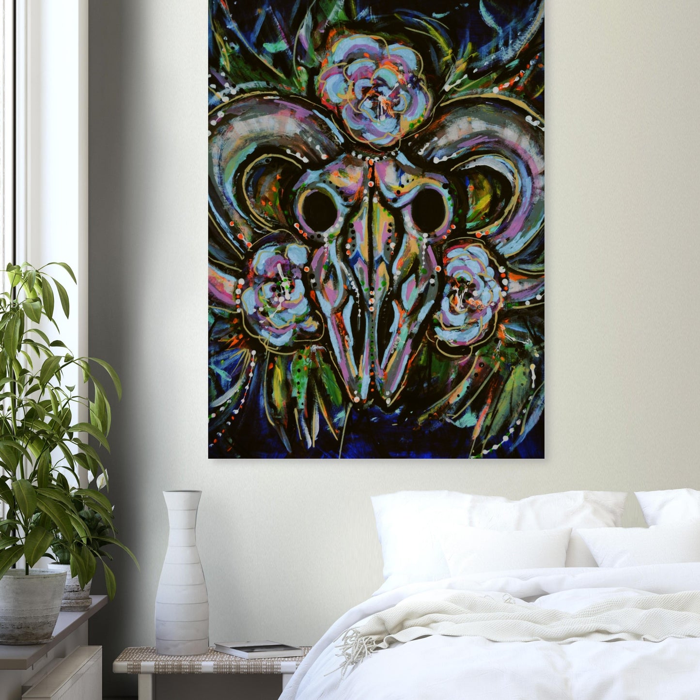 'Bones At Dusk' Art Print- Home Décor