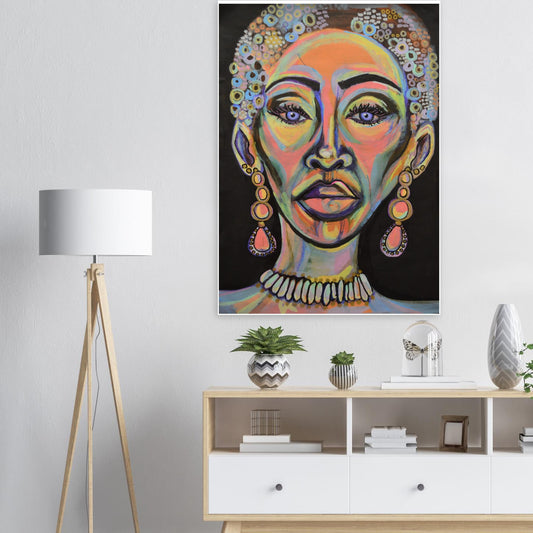 'Violet' Art Print Home Décor