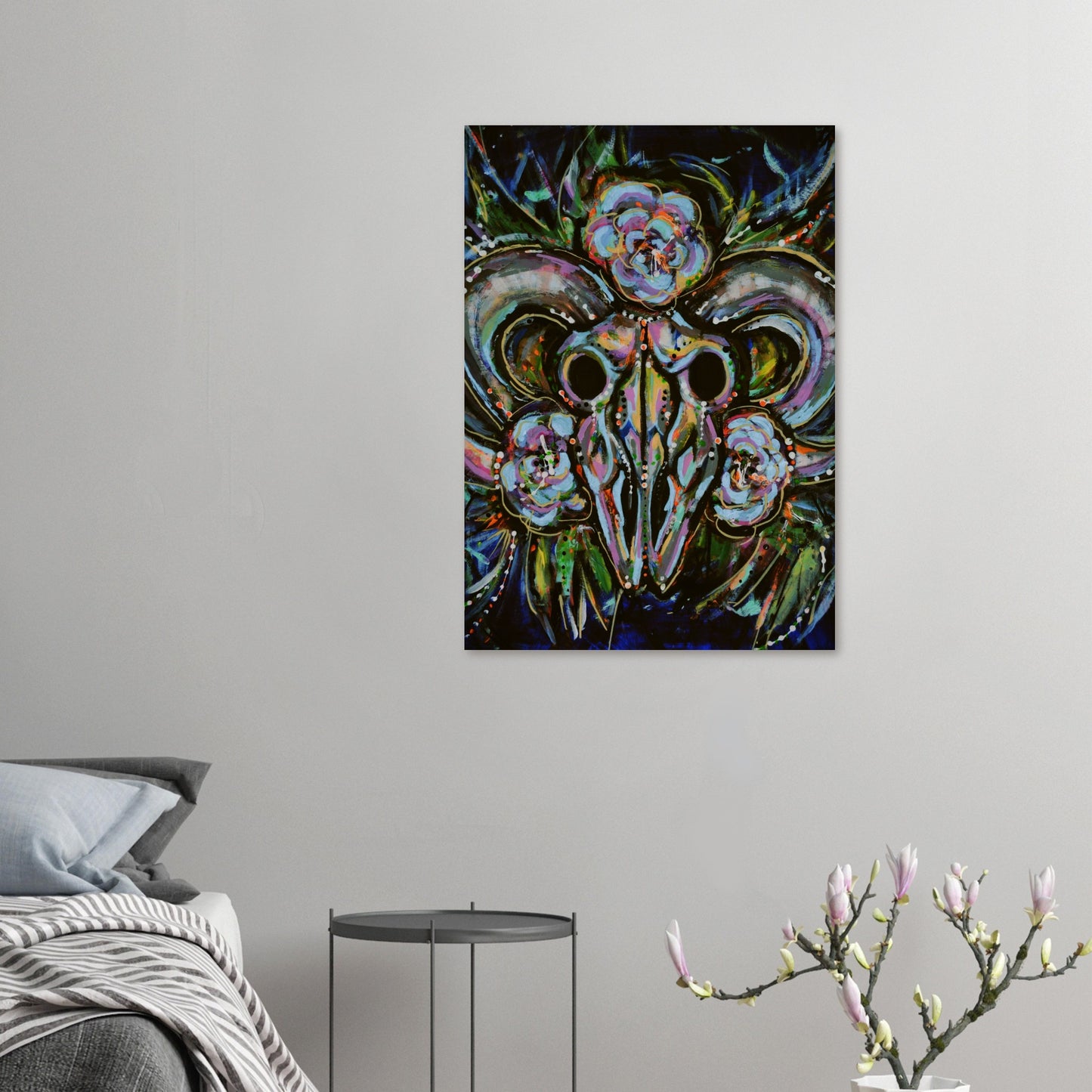 'Bones At Dusk' Art Print- Home Décor