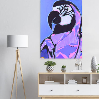 'Purple Lorikeet' Art Print- Home Décor