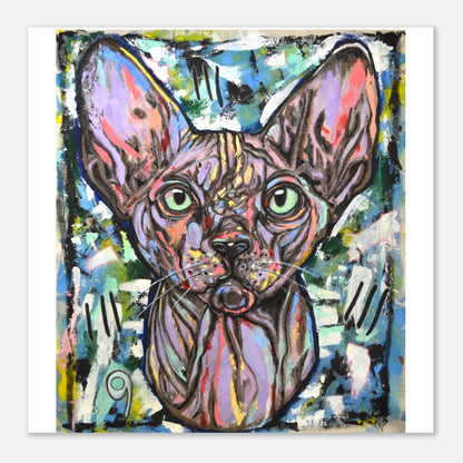 'Nine Lives' Art Print- Home Décor