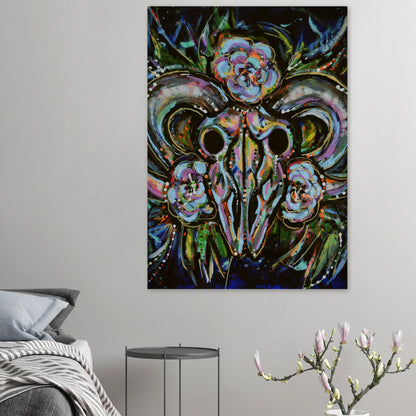 'Bones At Dusk' Art Print- Home Décor