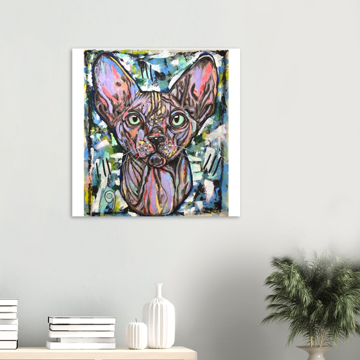 'Nine Lives' Art Print- Home Décor