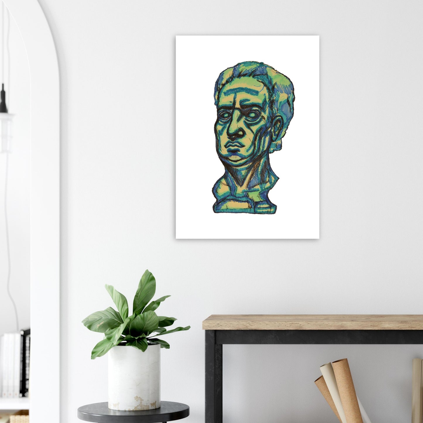 'Herb The Third' Art Print- Home Décor