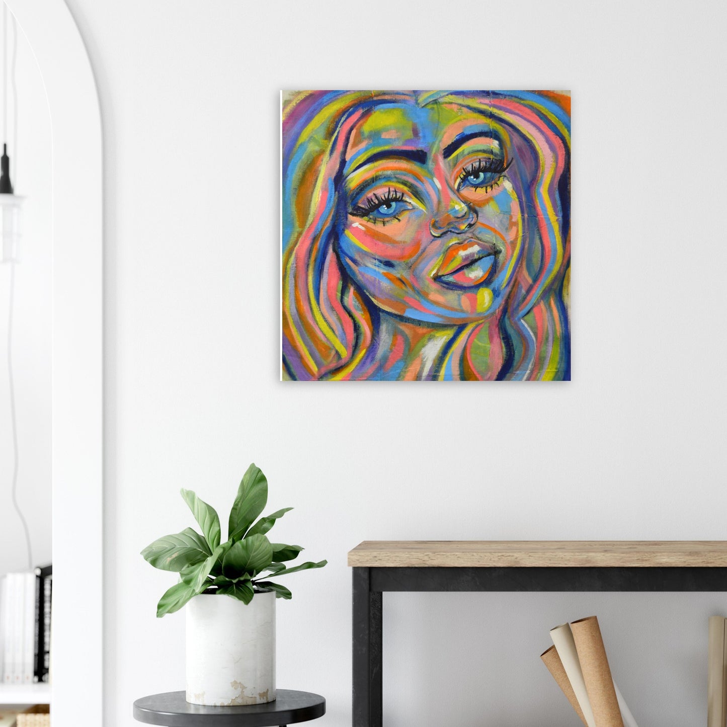 'Night Shine' Art Print- Home Décor